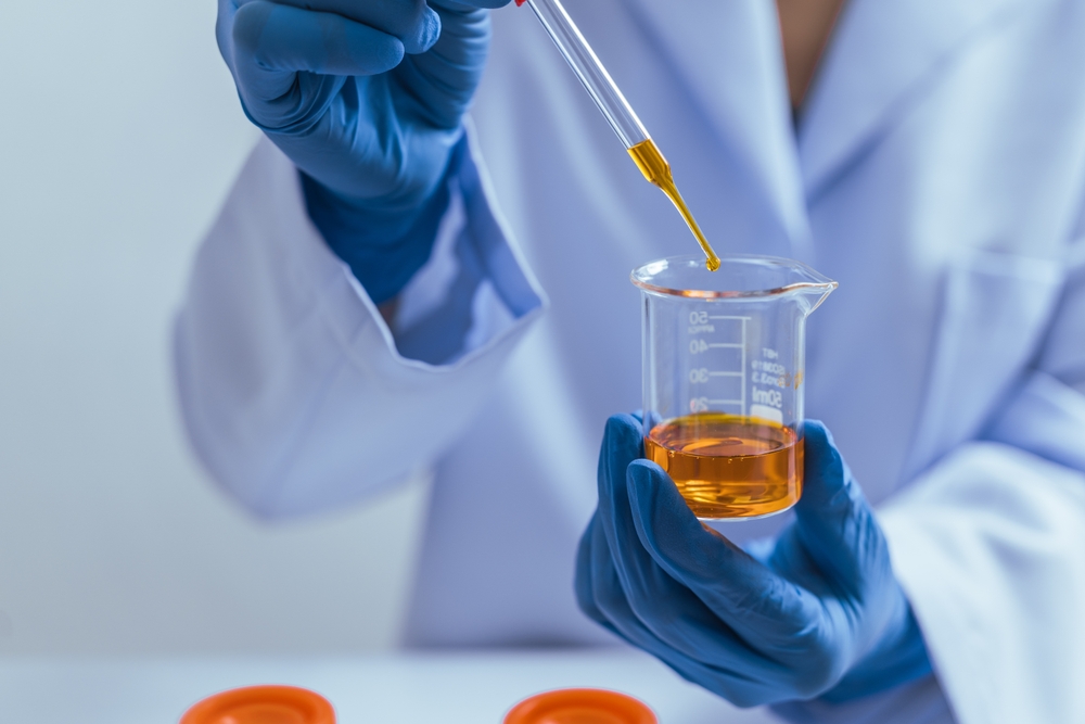 Oil,Release,,Chemical,Reagent,Mixing,,Laboratory,And,Scientific,Experiments,,Medical